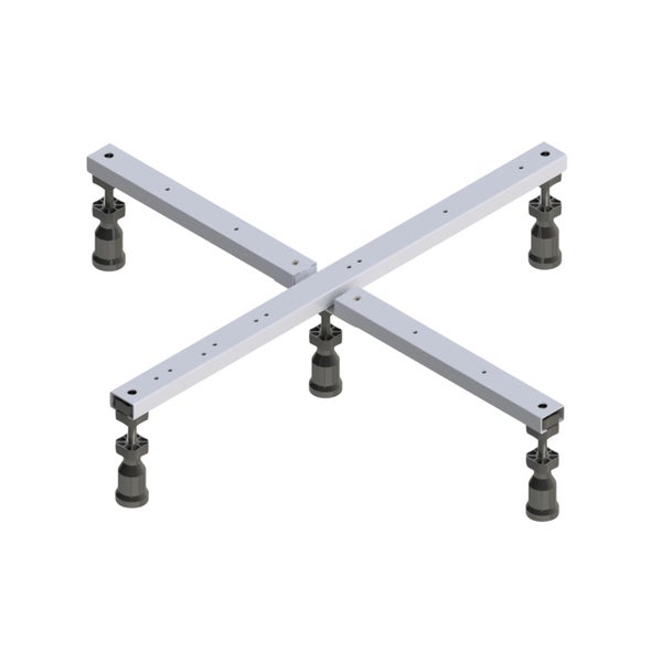 Badewannenfußgestell mit vier Füßen