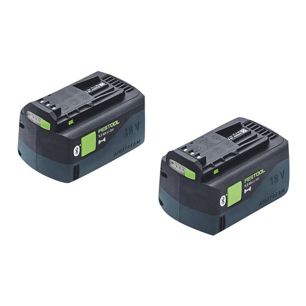 Festool CTLC MIDI I-Basic Akku Absaugmobil 36 V ( 2x 18 V ) Staubkl. L + 2x Akku 5,0 Ah - ohne Ladegerät