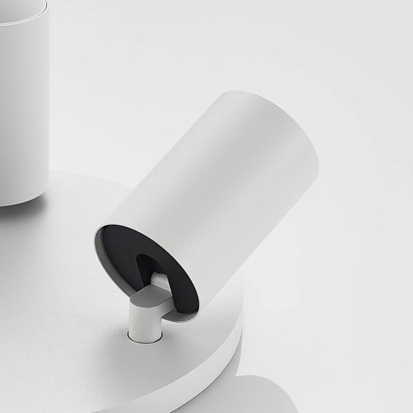 Nahaufnahme eines weißen LED-Strahlers