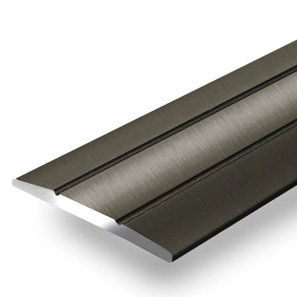 FLOORDIREKT Übergangsprofil Firm - Breite: 36 mm - Selbstklebend - Bronze - 134 cm