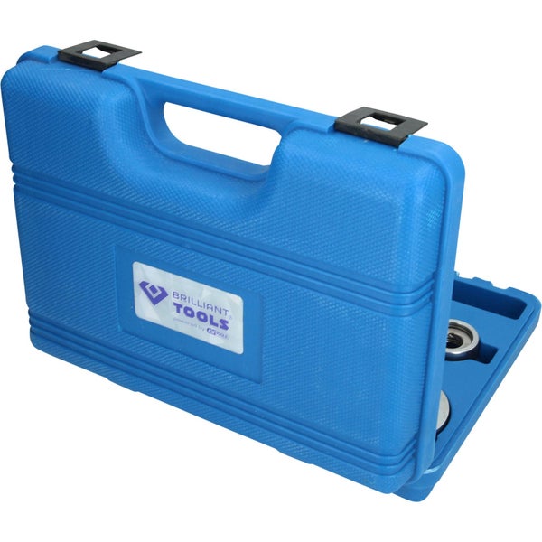 Brilliant Tools Werkzeugsatz im blauen Werkzeugkoffer
