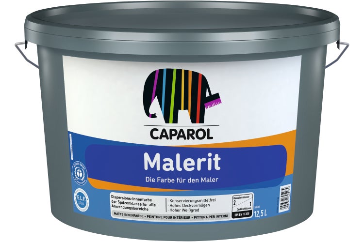 Caparol Malerit Innendispersionsfarbe im Eimer, 12,5 Liter