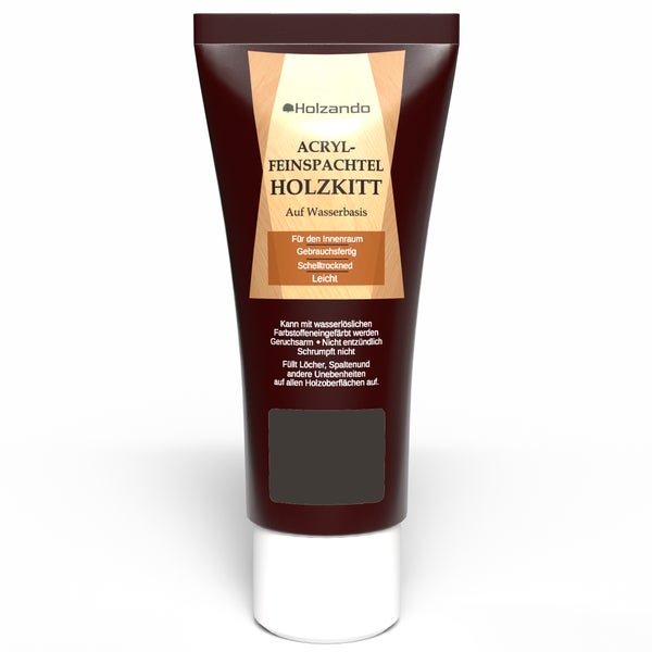 Holzando Acryl Feinspachtel Holzkitt Tube für den Innenbereich