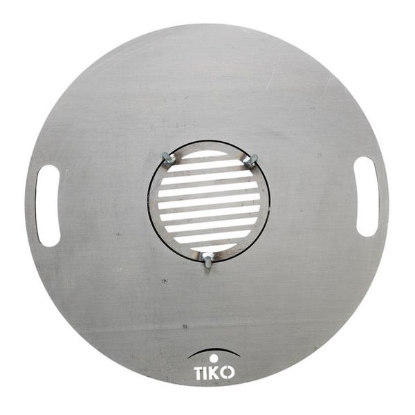 Tiko Abdeckplatte für Feuerstelle mit Lüftung