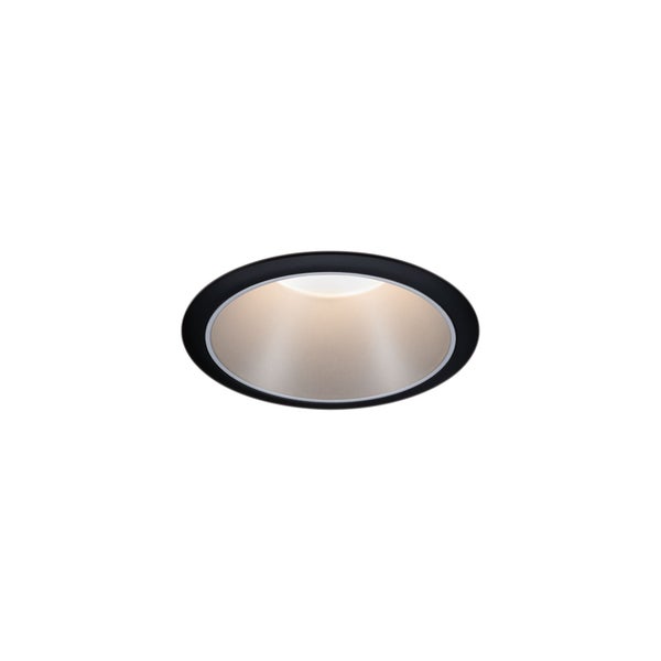LED Einbauleuchte 3-Step-Dim Cole Coin 3er-Set IP44 rund 88mm Coin 3x6W 3x470lm 230V dimmbar 2700K Schwarz, Silber matt