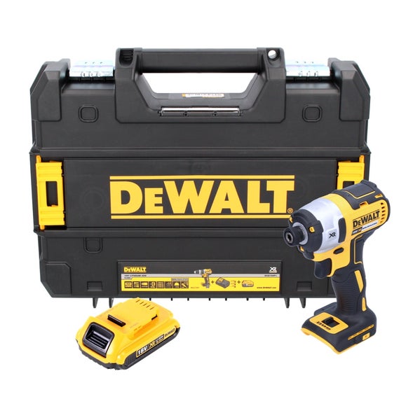 DeWALT Akku-Schlagschrauber 18 Volt mit Ersatzakku und Transportkoffer.