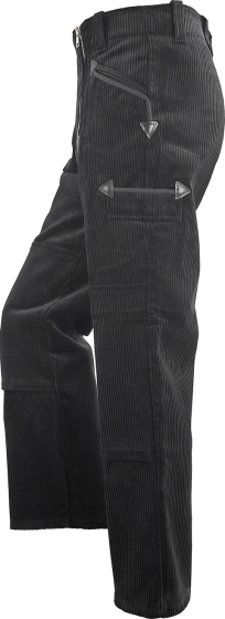JOB Zunfthose ANSGAR Trenkercord schwarz mit Kniepolstertaschen Gr. 44 Herren