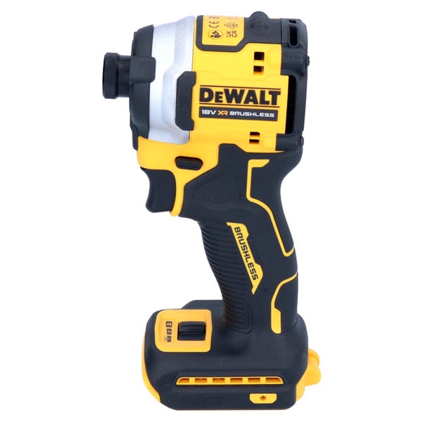 DeWalt 18 Volt XR Brushless Akku-Schlagschrauber, gelb und schwarz, ohne Akku.