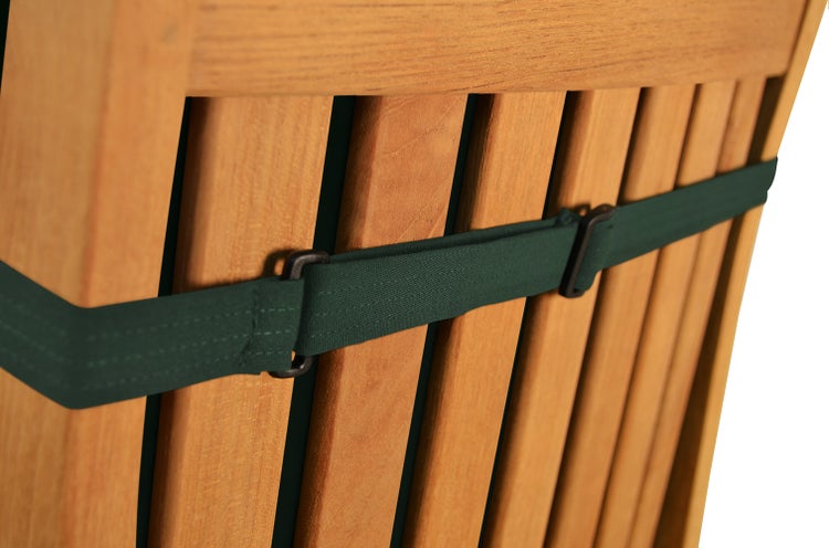 Auflage Gartenstuhl Hochlehner Polster grün dunkelgrün premium waschbar Made in Germany