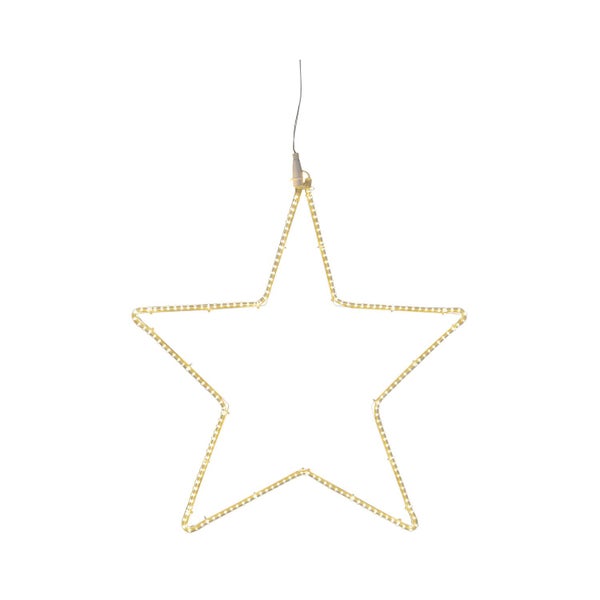 Sternförmige LED-Leuchte zur Dekoration