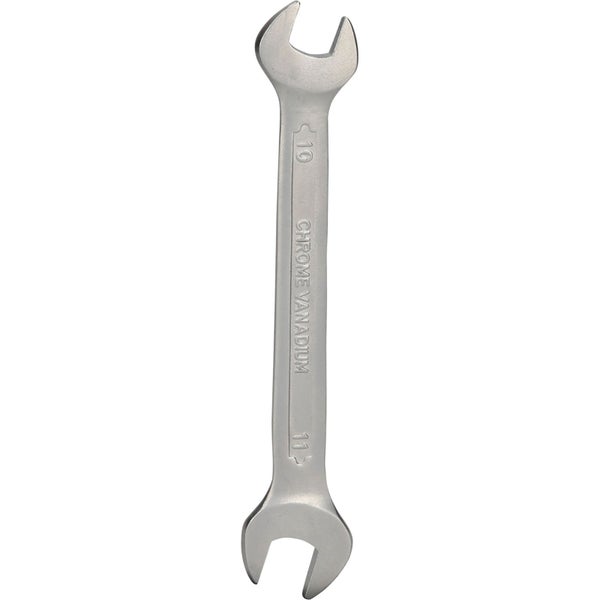 Gabelringschlüssel aus Chrom-Vanadium, Schlüsselweite 10 bis 11 Millimeter