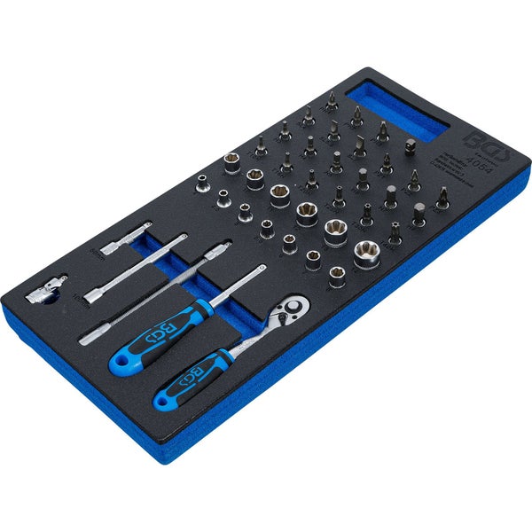 Virax Werkzeugsatz mit Schraubendreher, Ratsche und Bits im Koffer