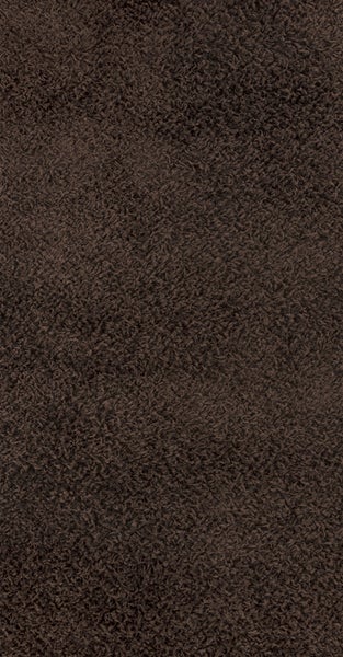 Moderner Hochfloriger Shaggy Teppich Dunkelbraun 80x150 cm LILLY