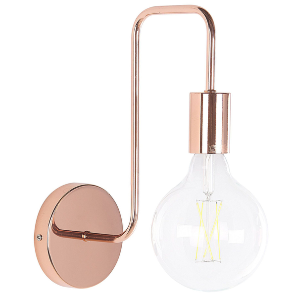 Wandlampe SAVENA Metall Kupfer