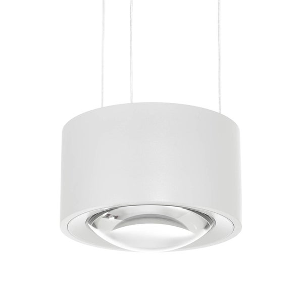 Arcchio LED Rotari (Modern) in Weiß aus Aluminium (1 flammig, ) Wohnzimmerleuchte