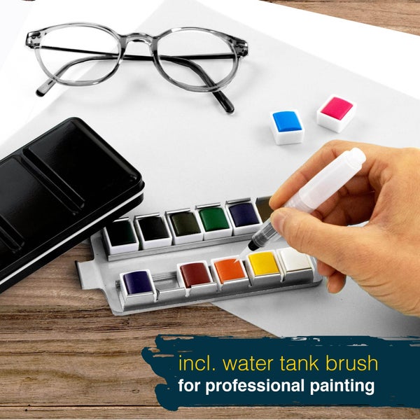 Artina Colaro Aquarell Wasserfarben 12er Set