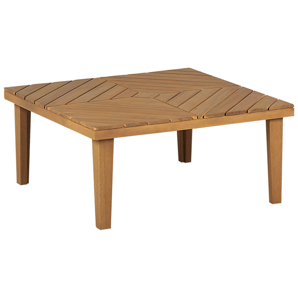 Outdoor Couchtisch BARATTI Akazienholz Braun