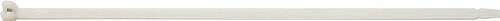 SAPISELCO 100x Kabelbinder Länge 200 mm Breite 3,5 mm natur mit Stahlnase - MET.2.2111R