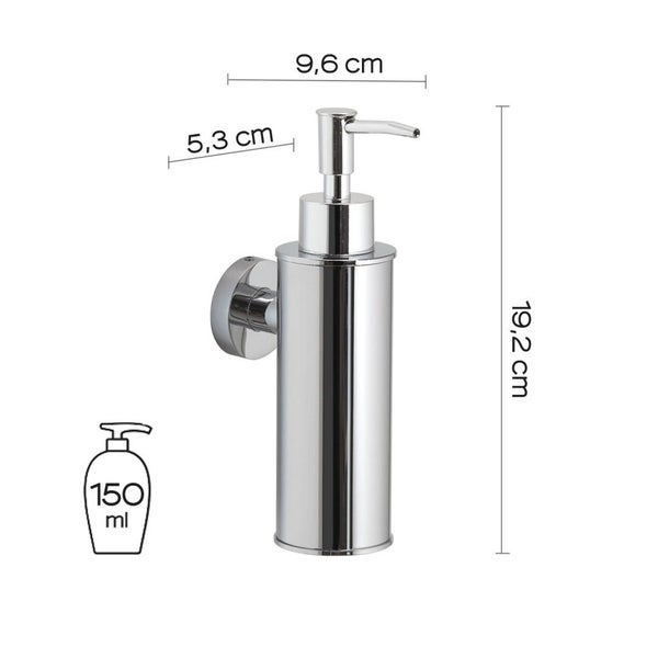 Seifenspender aus Edelstahl/Messing/ Duroplast– 150ml | Seal