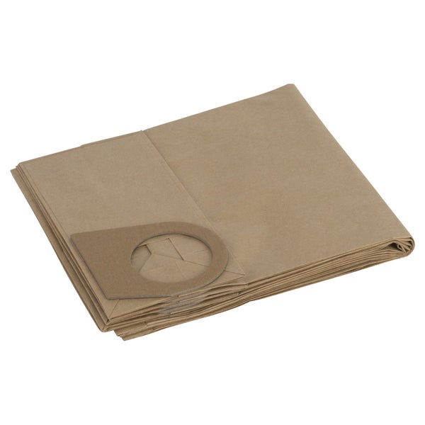 Staubsaugerbeutel aus Papier im Set mit Pappflansch