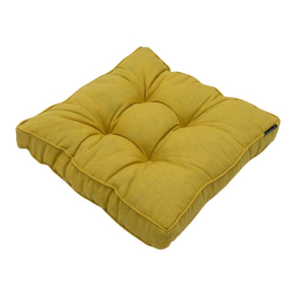 Sitzkissen Florance Panama senf - Ca. 47x47 cm - 4er-Set