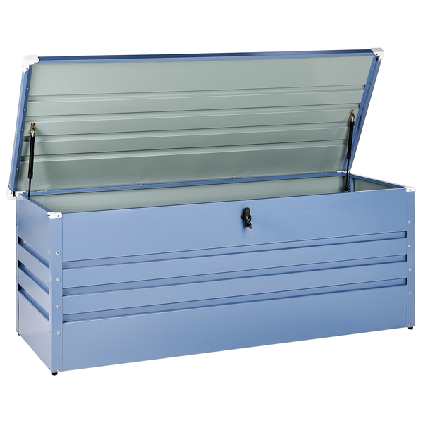Aufbewahrungsbox CEBROSA Metall 165 cm 70 cm Blau