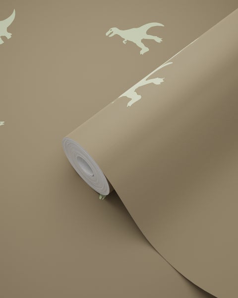 Tapetenrolle mit Dinosaurier-Motiv