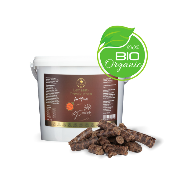 frisches Bio Leinkuchen 3kg von Naturezon