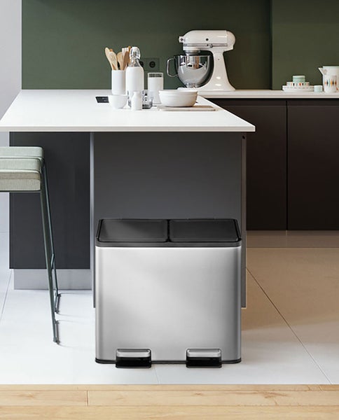 Gabione aus Drahtgitter für den Gartenbau