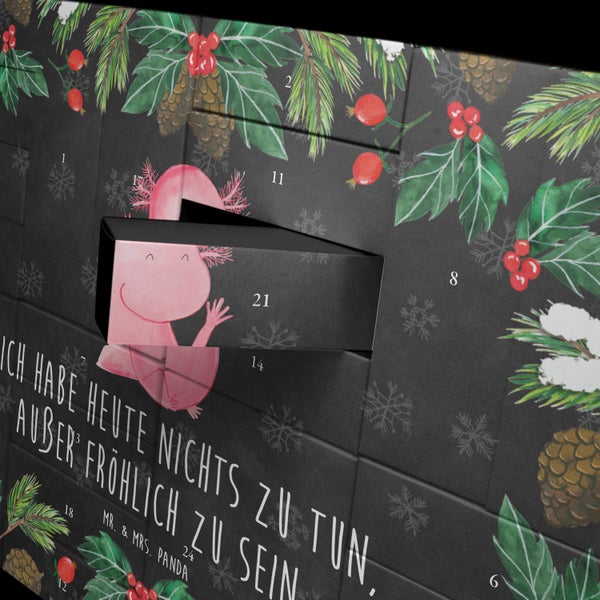 Mr. & Mrs. Panda Befüllbarer Adventskalender Axolotl Hurra - Schwarz