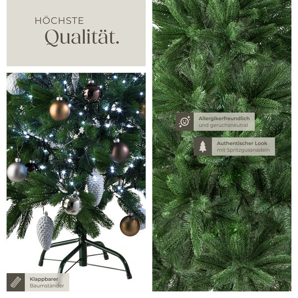 Weihnachtsbaum 140 cm - tectake® verschiedene Größen,