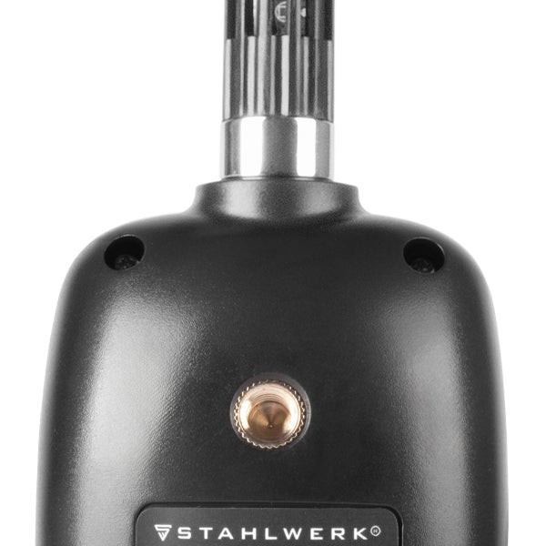 STAHLWERK Logo am Feuchtigkeitsmessgerät