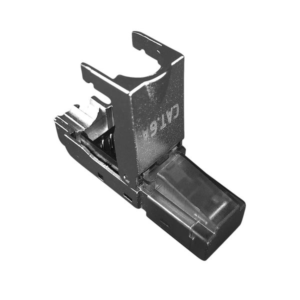 ProfiPatch RJ45 Stecker Cat7, 6A, 6 LAN Stecker Feldkonfektionierbarer Netzwerkstecker für Patchkabel und Verlegekabel geschirmt