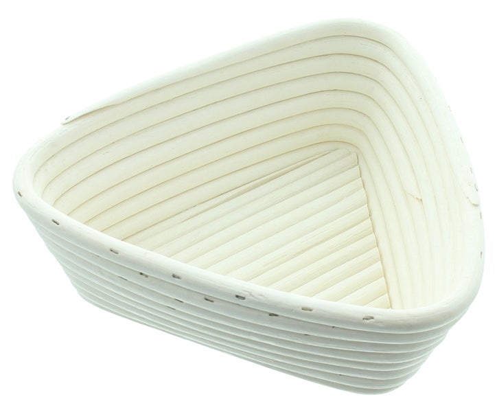 FRANK FLECHTWAREN|Gärkorb Triangle, 22 x 22 x 8 cm, RATTAN