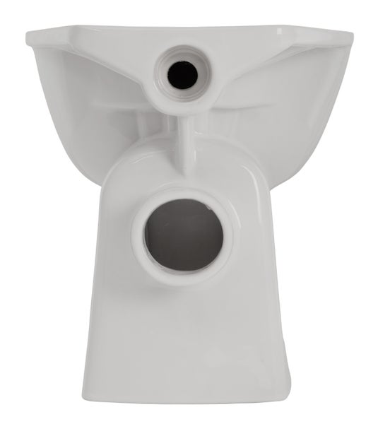 Calmwaters Stand WC spülrandlos in Manhattan-Grau, Tiefspüler Abgang waagerecht, hygienische Toilette ohne Spülrand, bodenstehendes WC aus Sanitärkeramik in Grau, 39 cm Höhe, 07AB6144