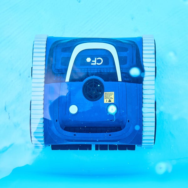 Kabelloser Poolroboter CF 400 CL, mit Akku und Fernsteuerung bis zu<br />120m²