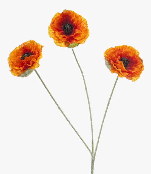 Künstliche Blume Allium mit kugelartiger weißer Blüte.