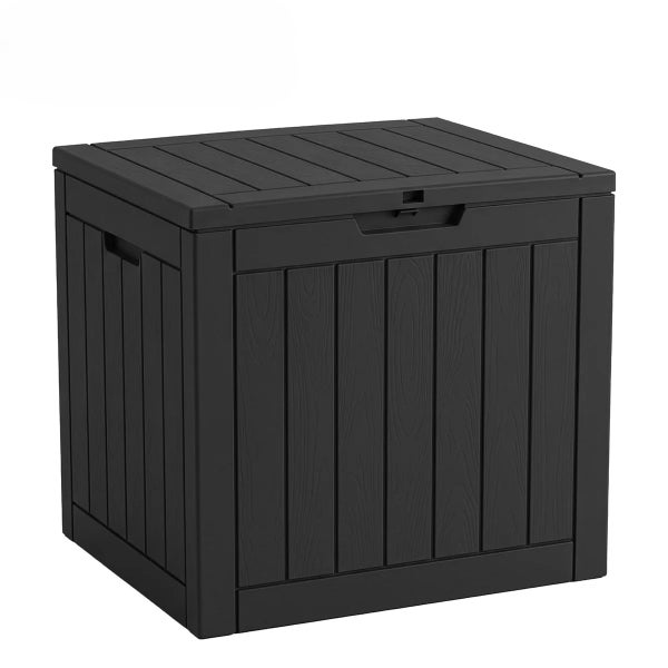 Aufbewahrungsbox aus Kunststoff für den Außenbereich