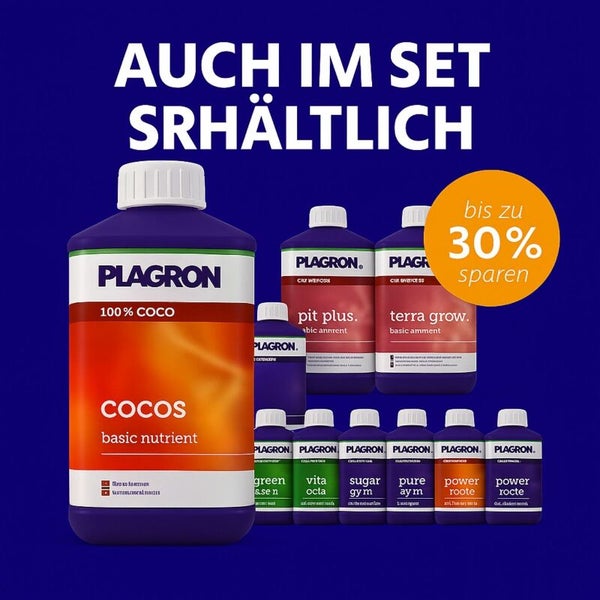 Plagron Düngemittel Set mit Coco Basis Nährstoffen erhältlich mit bis zu 30 Prozent Rabatt