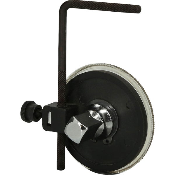 Drehwinkelmesser mit 12,5 mm Vierkantanschluss, Messbereich 0 bis 360 Grad und 100 mm Durchmesser