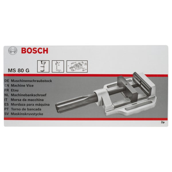 Bosch Maschinenschraubstock MS 80 G, 100 mm, 80 mm, 80 mm - 2608030056