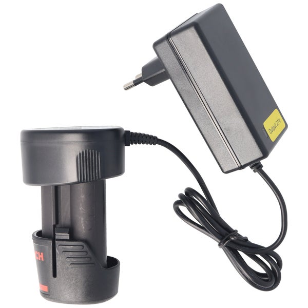 Ladegerät passend für Dremel 10,8 Volt Akku 2607336867, 26150875JA, 875, B812-01 Dremel B812-02