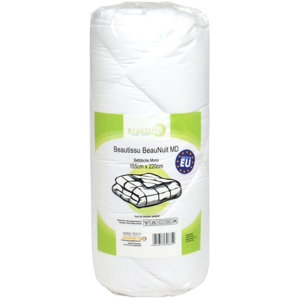 Beautissu BeauNuit MD Bettdecke Mono 155cm x 220cm in Folie verpackt