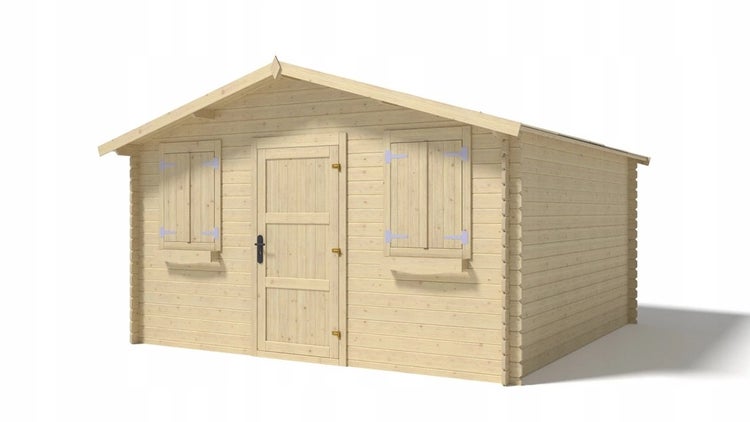 Gartenhaus, Gerätehaus 16m2 - 4x4m - 28mm
