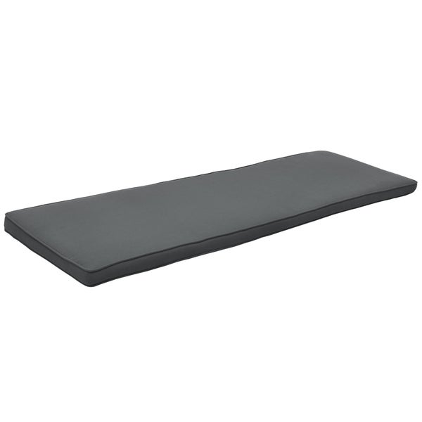 Beautissu Loft HS Hollywoodschaukelauflage 180x50cm Graphitgrau