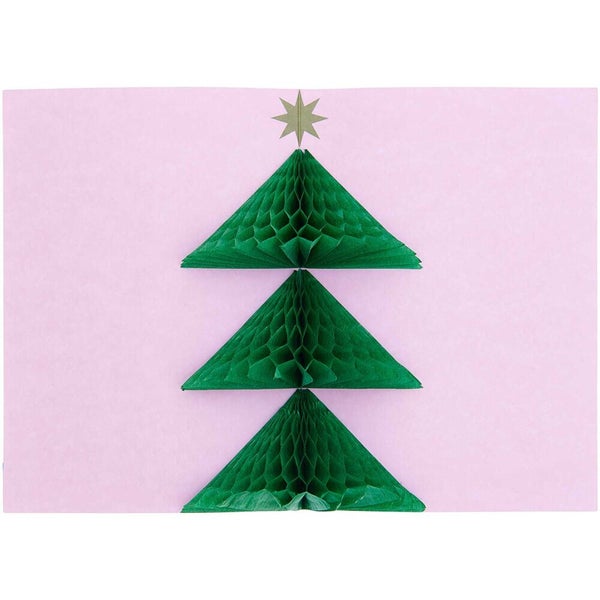 Pop Up Karte Merry Christmas, Tannenbaum FSC MIX
