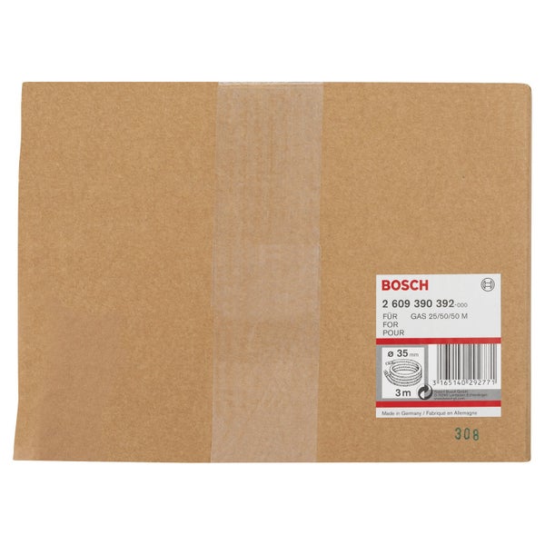 Bosch Schlauch für Bosch-Sauger, 3 m, 35 mm, mit Bajonettverschluss -2609390392