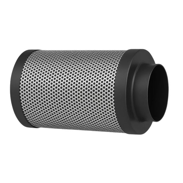 Aktivkohlefilter mit perforierter Metalloberfläche