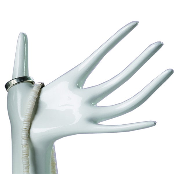 Schmuckhalter Graciosa 2er-Set  Handform Weiß