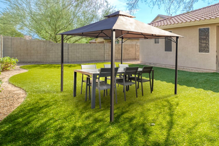 Gartenpavillon SAO 300S300 Beige